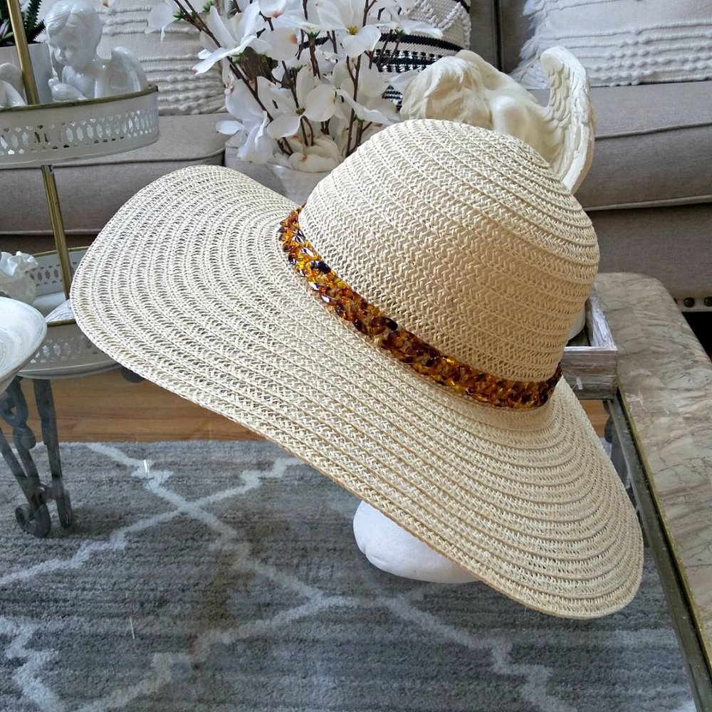 NWOT! WINERY Sun GARDEN WEDDING HAT By KENSIE - Picture 4 of 5